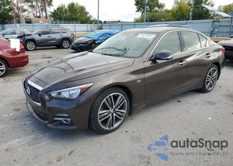 2017 Infiniti Q50 Premium из США, поврежденный, VIN JN1EV7AR1HM834623